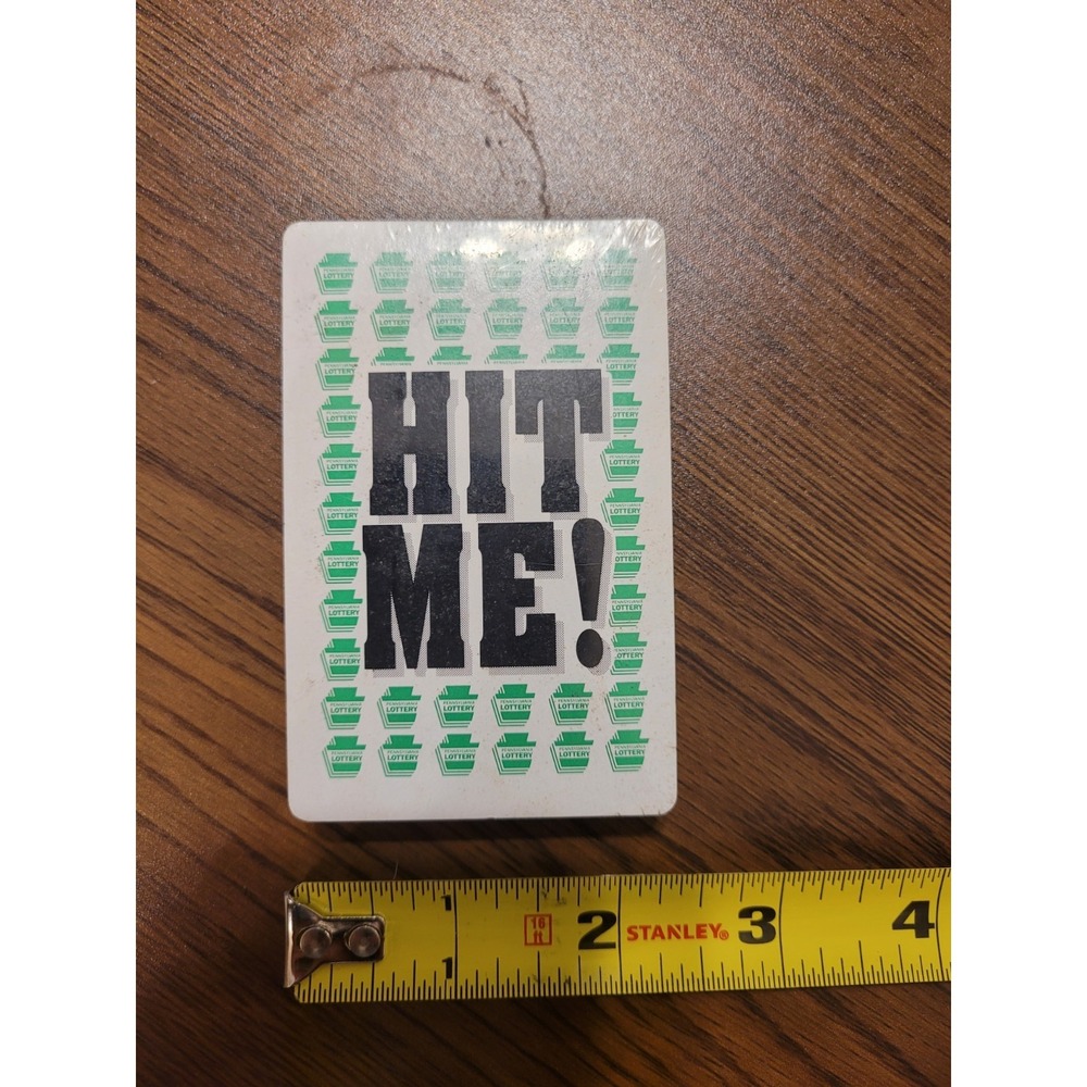 PENNSYLVANIA PA LOTTERY HIT ME! ADVERTISING PROMO PLAYING CARD DECK SEALED